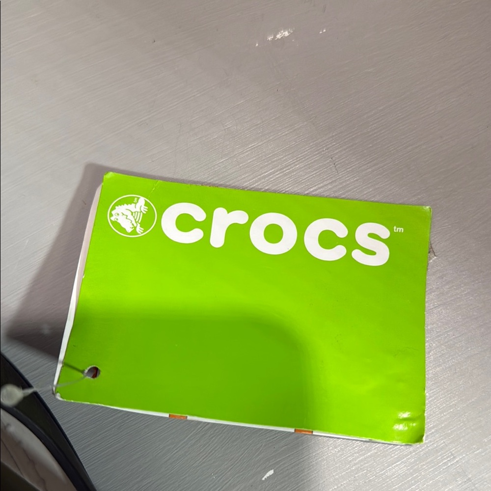 CROCS Black Pointed toe flats. NWT - Picture 2 of 10